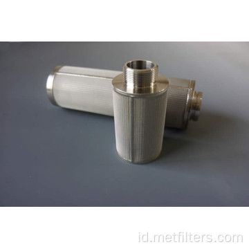 filter sintered bubuk titanium